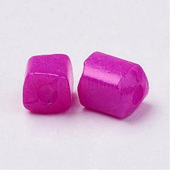 Cube Opaque Colours Glass Seed Beads&nbsp;SEED-R026-A06