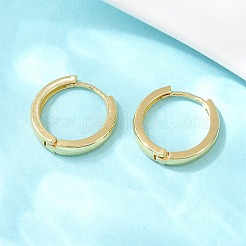 Brass Hoop Earrings&nbsp;EJEW-A156-09B-G
