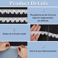 15.6 Yards Polyester Lace Trim&nbsp;OCOR-FG0002-78A