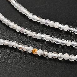 Natural Quartz Crystal Beads Strands&nbsp;G-RM2025-06-2.5mm