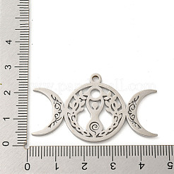 Non-Tarnish 304 Stainless Steel Pendants&nbsp;STAS-P342-05P