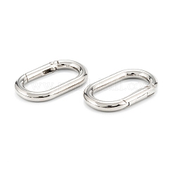 Zinc Alloy Spring Gate Rings&nbsp;PALLOY-L233-07B-P