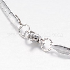 Non-Tarnish 304 Stainless Steel Necklaces&nbsp;NJEW-G310-06P