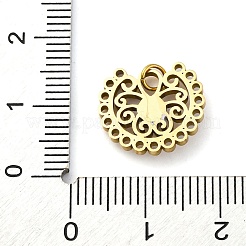 304 Stainless Steel Enamel Charms&nbsp;STAS-E550-53G-02