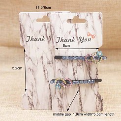 Cardboard Hair Clip Display Cards&nbsp;CDIS-L005-04