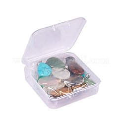 Drop Gemstone Pendants&nbsp;G-PH0026-08