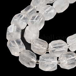 Natural Quartz Crystal Beads Strands&nbsp;G-C105-A06-01