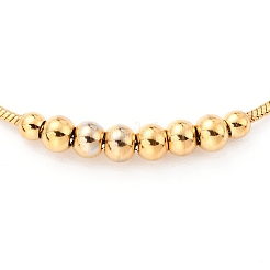 304 Stainless Steel Round Snake Chain Bracelets&nbsp;STAS-B021-19A-G