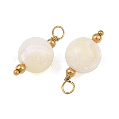 Natural Freshwater Shell Pendants&nbsp;SH-CBA5EEC-10G