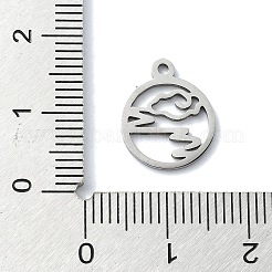 Non-Tarnish 304 Stainless Steel Charms&nbsp;STAS-C097-39P