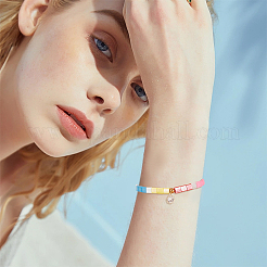 DIY Tile Bracelet Making Kit&nbsp;DIY-NB0009-45