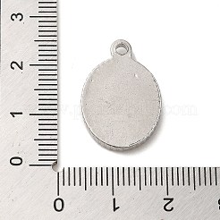 Non-Tarnish 304 Stainless Steel Pendants&nbsp;STAS-R223-21