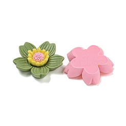 Opaque Resin Decoden Cabochons&nbsp;CRES-I035-17