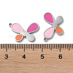 304 Stainless Steel Pendants&nbsp;STAS-C083-03P-02