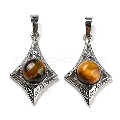 Natural & Synthetic Mixed Gemstone Pendants&nbsp;G-P517-03P