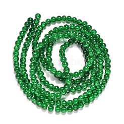 Mixed Crackle Glass Bead Strands&nbsp;GGC4mm