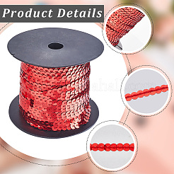 2Rolls Plastic Paillette Beads&nbsp;FIND-CY0001-13C