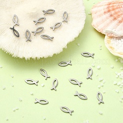 304 Stainless Steel Charms&nbsp;STAS-CJC0008-10P-02