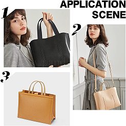 3 Pairs 3 Colors PU Leather Bag Handle&nbsp;FIND-WR0003-45