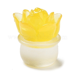 Luminous Resin Plant Decoden Cabochons&nbsp;CRES-B017-01