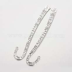 Tibetan Style Alloy Bookmark Findings&nbsp;PALLOY-K110-18AS-RS