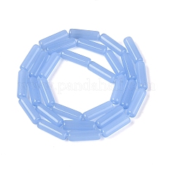 Imitation Jade Glass Beads Strands&nbsp;GLAA-N070-01A-B04