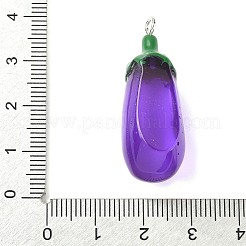 Opaque Resin Pendants&nbsp;RESI-G107-04I