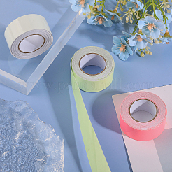 3 Rolls 3 Colors 3M Plastic Adhesive Glow in the Dark Tape&nbsp;DIY-BC0012-37