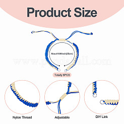 Nylon Thread Bracelets Making&nbsp;AJEW-TAC00105