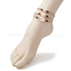Adjustable Braided Nylon Thread Anklets&nbsp;AJEW-AN00584