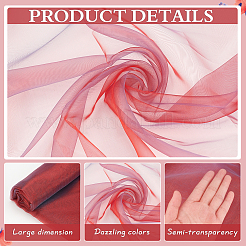 Polyester Organza Fabrics&nbsp;DIY-WH0622-114B