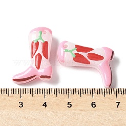 Painted Glass Beads Enamel Beads&nbsp;X1-BLOW-D300-01H