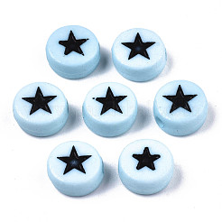 Opaque Acrylic Beads&nbsp;MACR-N008-32H