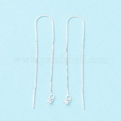 925 Sterling Silver Ear Thread with Peg Bails&nbsp;STER-P047-12S