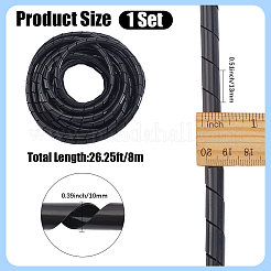 1 Bundle PE Cable Wrap Cord Protector&nbsp;OCOR-CL0001-02B-01
