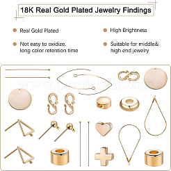 Brass Toggle Clasps&nbsp;KK-BC0004-05G