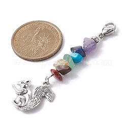 Autumn Theme Tibetan Style Alloy Pendants Decoration&nbsp;HJEW-JM01207