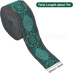 Polyester Grosgrain Ribbon&nbsp;OCOR-WH0063-23