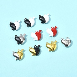 10 Sets Spray Painted Alloy Magnetic Pendants&nbsp;FIND-FS0004-24