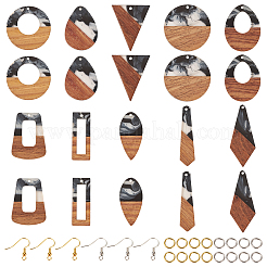 DIY Geometry Earring Making Kit&nbsp;DIY-TA0005-36