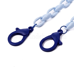 Personalized Acrylic Cable Chain Necklaces&nbsp;NJEW-JN02898-01