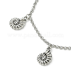 7Pcs Alloy Charm Bracelets&nbsp;BJEW-JB13656