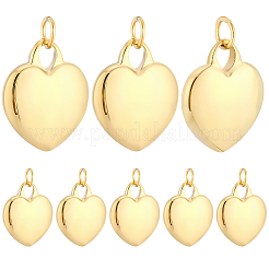 8Pcs 316 Surgical Stainless Steel Pendants&nbsp;STAS-BBC0009-62