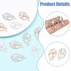 15Pcs 3 Colors 304 Stainless Steel Connector Charms&nbsp;STAS-YW0011-28