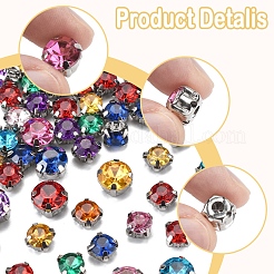100Pcs 2 Styles Sew on Rhinestone&nbsp;GACR-FS0001-01