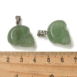 Natural Green Aventurine Pendants&nbsp;G-Z067-02P-02