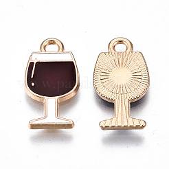 Eco-Friendly Alloy Enamel Pendants&nbsp;ENAM-Q437-049-NR