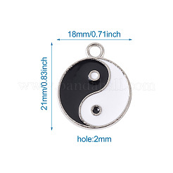 Alloy Enamel Pendants&nbsp;ENAM-TAC0001-06P