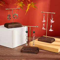 3 Sets 3 Sizes Iron Earring Display Stand Set&nbsp;EDIS-WH0024-10G