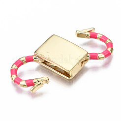 Brass Clasps&nbsp;KK-S362-003-NR